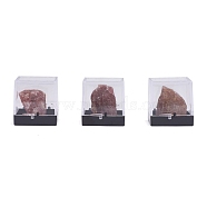 Nuggets Natural Strawberry Quartz, Rough Raw Stone Home Display Decorations, with Packing Box, 13~34x5~27x5~27mm, 6pcs/box(DJEW-F011-03B)