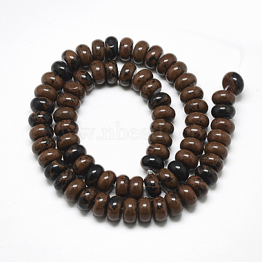 Natural Mahogany Obsidian Beads Strands(G-T122-02H)-2