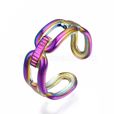 Open Oval Cuff Rings(RJEW-N038-027)-4