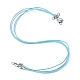 Waxed Polyester Cord Necklace Making(AJEW-PH01341-10)-1