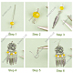 kit de fabrication de boucles d'oreilles lustre bohème sunnyclue bricolage(DIY-SC0020-97)-4