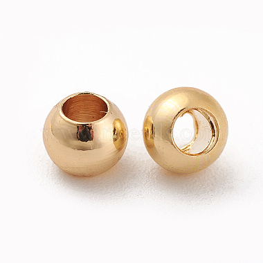 Brass Spacer Beads(X-KK-T016-17G)-2