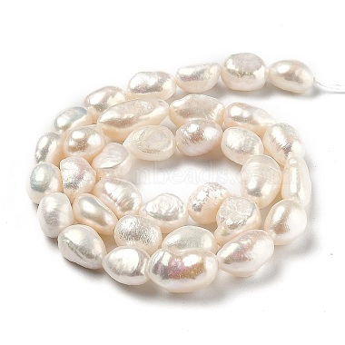 Natural Cultured Freshwater Pearl Beads Strands(PEAR-L033-33D)-3