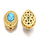 4-Hole Synthetic Turquoise Beads(KK-S310-39A)-2