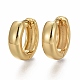 Brass Huggie Hoop Earrings(EJEW-F260-06G)-1