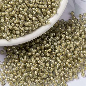 MIYUKI Round Rocailles Beads, Japanese Seed Beads, (RR2250), 8/0, 3mm, Hole: 1mm, about 422~455pcs/bottle, 10g/bottle