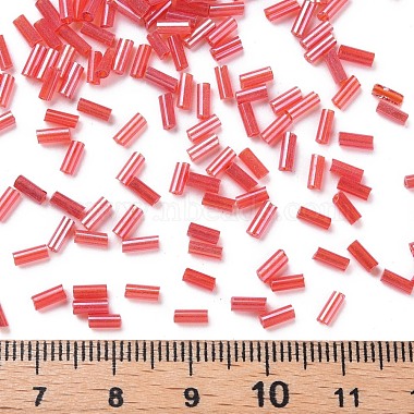 Transparent Colours Luster Glass Bugle Beads(SEED-N005-001-A05)-4