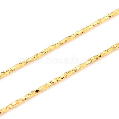 Позолоченные ожерелья из змеиной цепи из оловянного сплава(NJEW-BB10181-18)-3