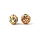 Brass & Alloy & Rhinestone Enamel Beads(RB-CBA973B-11E-G)-2