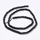 Natural Black Onyx Beads Strands(G-K255-26A)-2