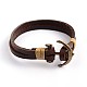 Leather Multi-Strand Bracelets(BJEW-P128-35)-2