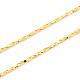 Gold Plated Tin Alloy Snake Chain Fine Necklaces(NJEW-BB10181-18)-3