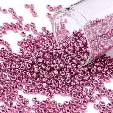 Camellia Round Glass Beads