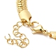 Rack Plating Brass Herringbone Chain Necklace(BJEW-D058-02G)-3