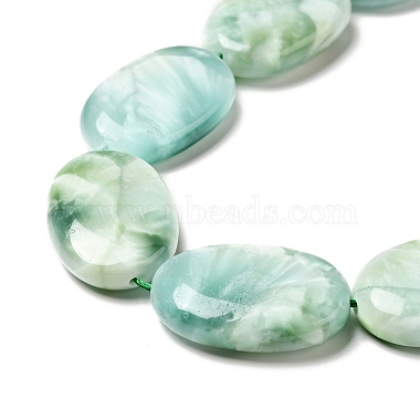 Brins de perles de verre naturel(G-I247-34B)-4