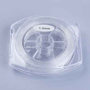 Cordon de cristal élastique japonais rond(X-EW-G008-01-1mm)-3