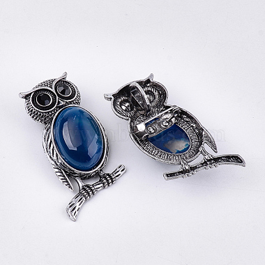 Natural Agate Brooches/Pendants(G-S353-05C)-2
