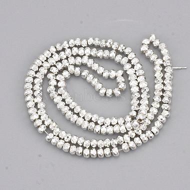 Electroplate Non-magnetic Synthetic Hematite Bead Strands(G-Q465-21S)-2