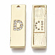 Brass Micro Pave Cubic Zirconia Pendants(KK-N232-57-NF)-2