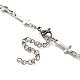 Colliers pendentifs en acier inoxydable anti-ternissement 304 pour femmes et hommes(NJEW-G115-01P)-4