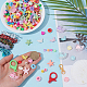 Ocean Theme DIY Keychain Making Kits(DIY-SP0007-56)-3