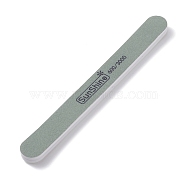 Plastic Silver Polishing Stick, Pale Green, 180x20x8mm(AJEW-G004-01)