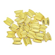 Brass Cabochons, Nail Art Studs, Nail Art Decoration Accessories, Skirt, Golden, 9.5x8x0.5mm, about 500pcs/set(MRMJ-XCP0001-57G)