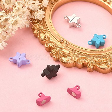 5 Sets 5 Colors Star Alloy Magnetic Clasps(PALLOY-YW0001-29)-5