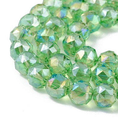 Transparent Electroplate Glass Beads Strands(EGLA-F154-AB01)-3