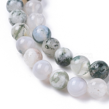 Natural Tree Agate Beads Strands(G-L533-22)-2