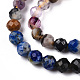 Natural & Synthetic Mixed Gemstone Beads Strands(G-D080-A01-02-27)-3