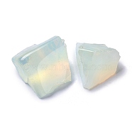 Rough Raw Opalite Beads, No Hole/Undrilled, Nuggets, 38~41x32~34x20~24mm, about 3~4pcs/100g(G-C231-17)