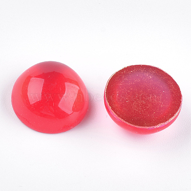 Translucent Resin Cabochons(RESI-S361-14mm-07)-2