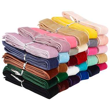30Pcs Velvet Ribbon(OCOR-WH20015-22B)-1