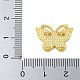 Gestellbeschichtung Messing Emaille Schmetterling Verbindungsstück Charms(KK-A234-026G)-4