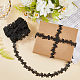 Star Polyester Lace Trim Ribbon(OCOR-WH20003-13A)-4