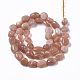Natural Sunstone Beads Strands(G-R465-39)-2
