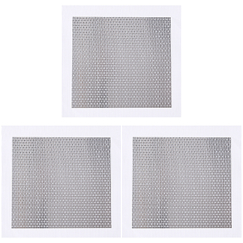 Aluminum Drywall Repair Patches, Furniture Repaired Supplies, White, 249x251x0.8mm