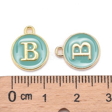 Golden Plated Alloy Enamel Charms(ENAM-S118-05B)-3