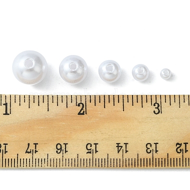 5 perles d'imitation en plastique ABS de style(KY-FS0001-05)-6