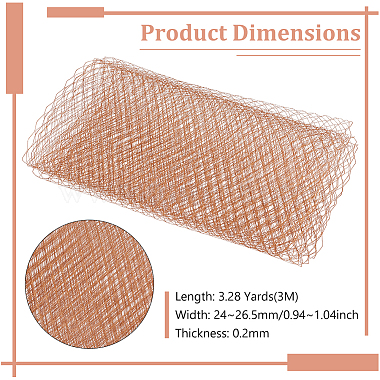 Nylon Net Mesh Fabric(DIY-WH0430-479A-04)-2