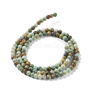 Natural HuBei Turquoise Beads Strands(G-M411-A01-01)-2