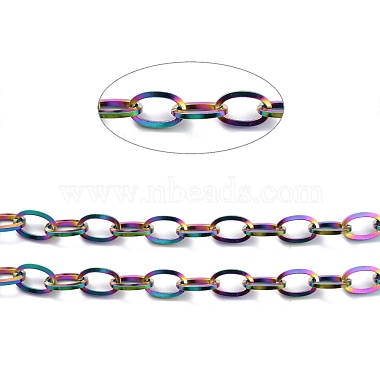 Ion Plating(IP) 304 Stainless Steel Cable Chains(STAS-P301-02MC)-2