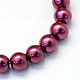 cuisson peint perles de verre nacrées brins de perles rondes(HY-Q003-4mm-72)-2