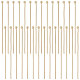 100Pcs  Brass Ball Head Pins(IFIN-BBC0001-01)-1