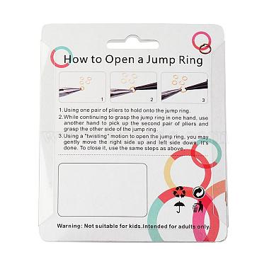 6 Colors Aluminum Wire Open Jump Rings(ALUM-JP0001-01A)-4