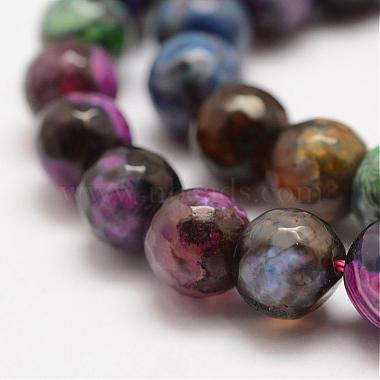 Faceted Natural Fire Crackle Agate Beads Strands(G-F447-10mm-A07)-3