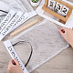 6Pcs Polyester Hanging Storage Bags with Hook and Loop Fastener(AJEW-CN0006-68)-3