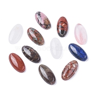 Natural & Synthetic Gemstone Cabochons, Oval, 30x15x6~7mm(G-L533-25C)