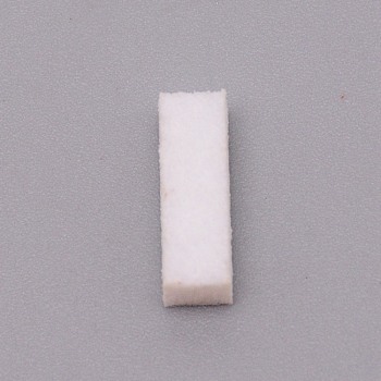 Fibre Perfume Pads, Essential Oils Diffuser Locket Pads, Rectangle, White, 15x5x5mm